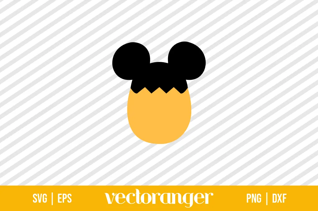 Easter Egg Mickey Mouse SVG Free 1 Easter Egg Mickey Mouse SVG Free