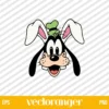 Goofy Disney Easter Bunny SVG Free