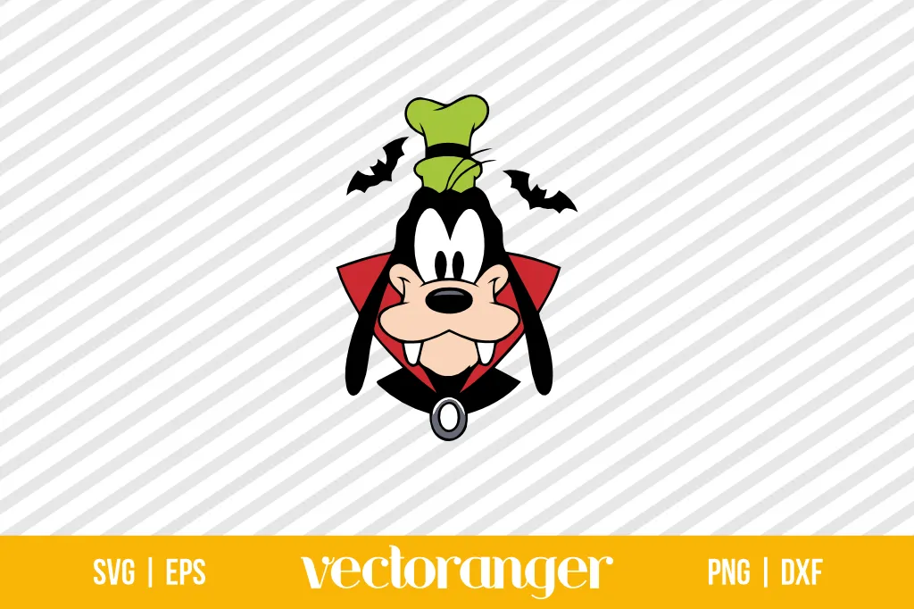 Goofy Disney Vampire SVG Free 1 Goofy Disney Vampire SVG Free