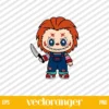 Labubu Chucky SVG Free