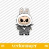 Labubu Jack Skellington SVG Free