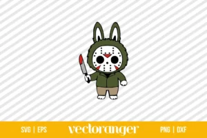 Labubu Jason Voorhees SVG Free