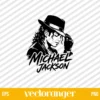 Michael Jackson SVG Cut File