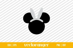 Mickey Bunny Ears SVG Free