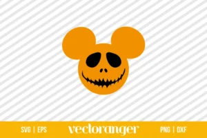 Mickey Jack Skellington SVG Free