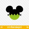 Mickey Mouse Frankenstein SVG Free