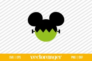 Mickey Mouse Frankenstein SVG Free
