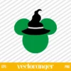 Mickey Witch SVG Free