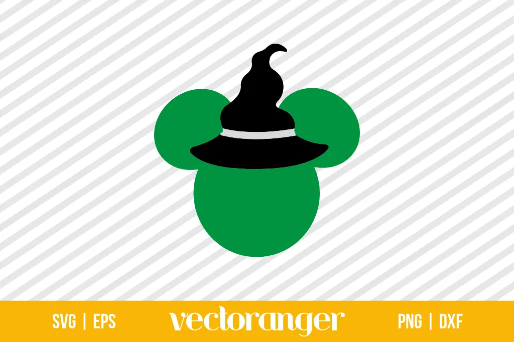 Mickey Witch SVG Free 1 Mickey Witch SVG Free