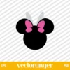 Minnie Bunny Ears SVG Free