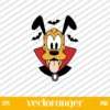 Pluto Disney Vampire SVG Free