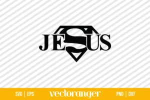 Super Jesus SVG Free