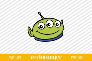 Alien Face Toy Story SVG Free