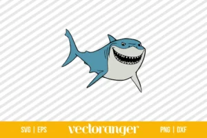 Bruce Finding Nemo SVG Free
