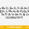 Disney Font SVG Free