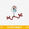 Forky Toy Story SVG Free