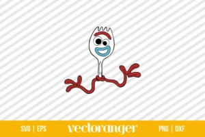 Forky Toy Story SVG Free