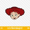 Jessie Face Toy Story SVG Free