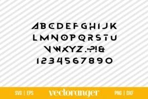 Kpop Demon Hunters Font SVG Free