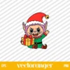 Labubu Elf SVG Free
