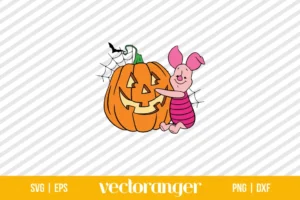 Piglet Halloween SVG Free