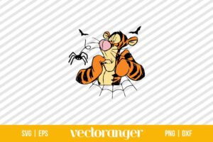 Tigger Halloween SVG Free