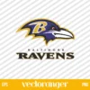 Baltimore Ravens Logo SVG Free