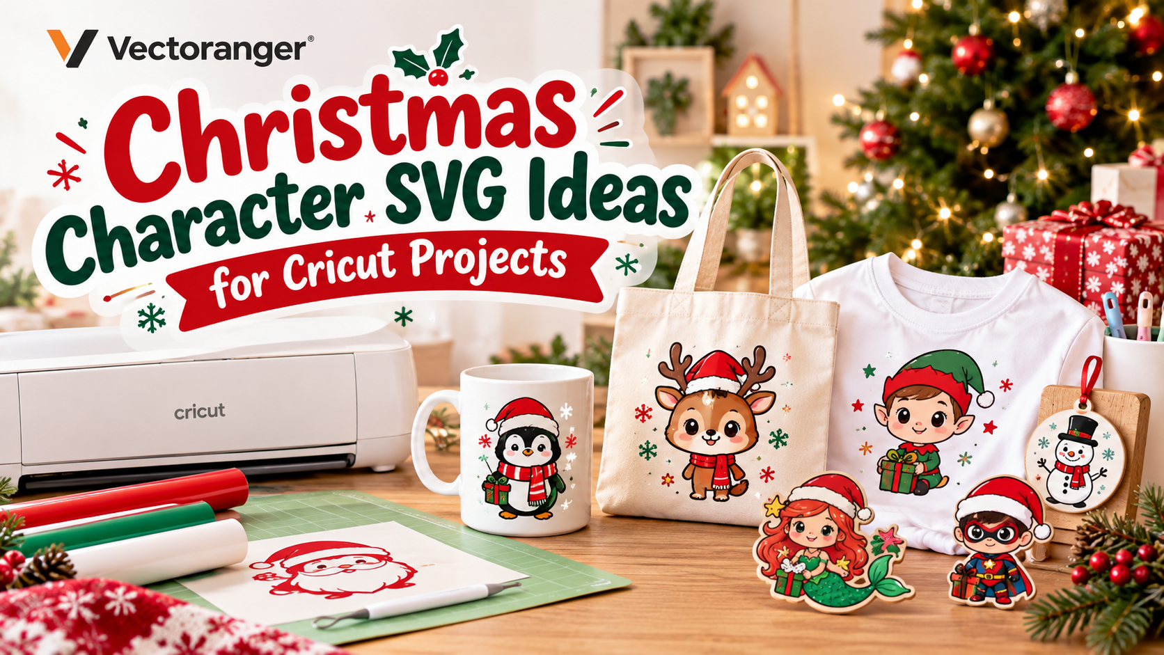 Christmas Character SVG Ideas for Cricut Projects