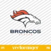 Denver Broncos Logo SVG Free
