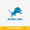 Detroit Lions Logo SVG Free