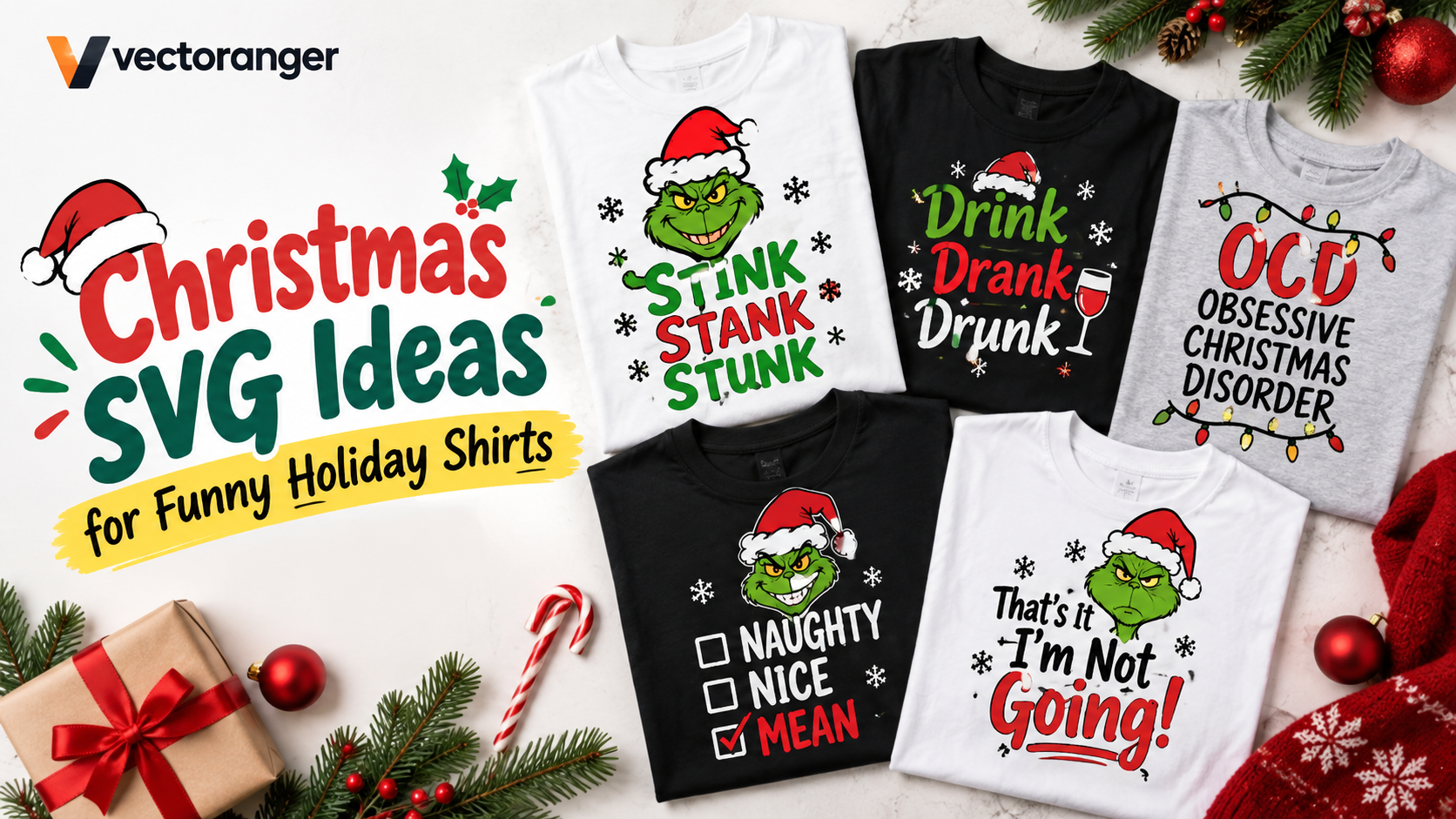 Funny Christmas SVG Ideas for Holiday Shirts