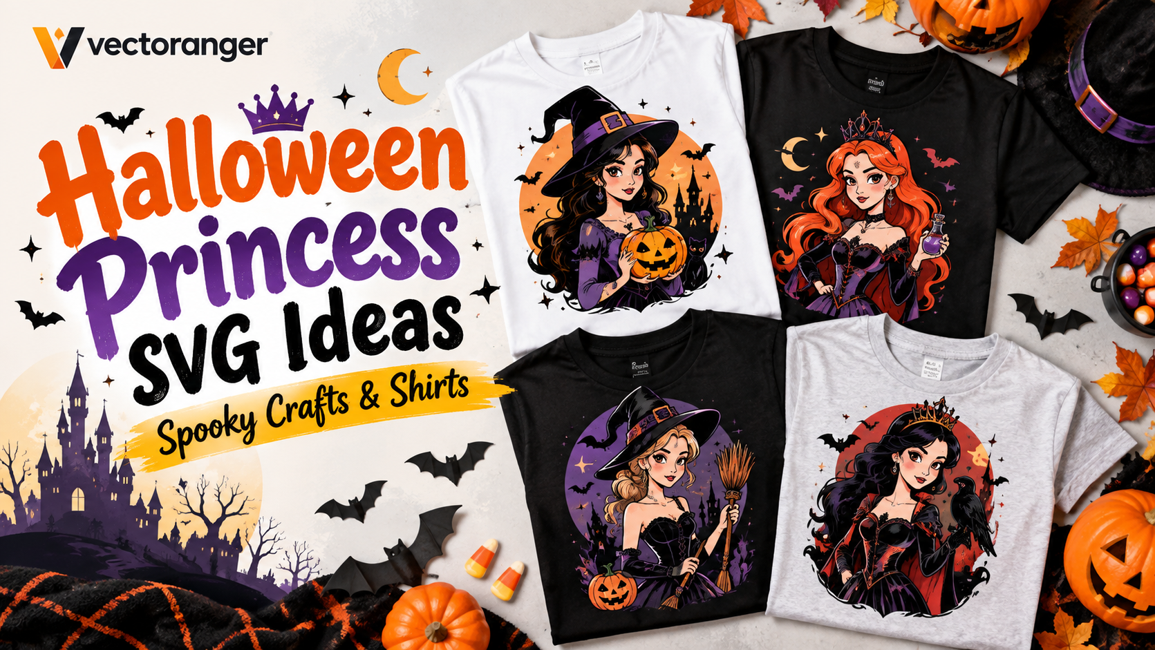 Halloween Princess SVG Ideas
