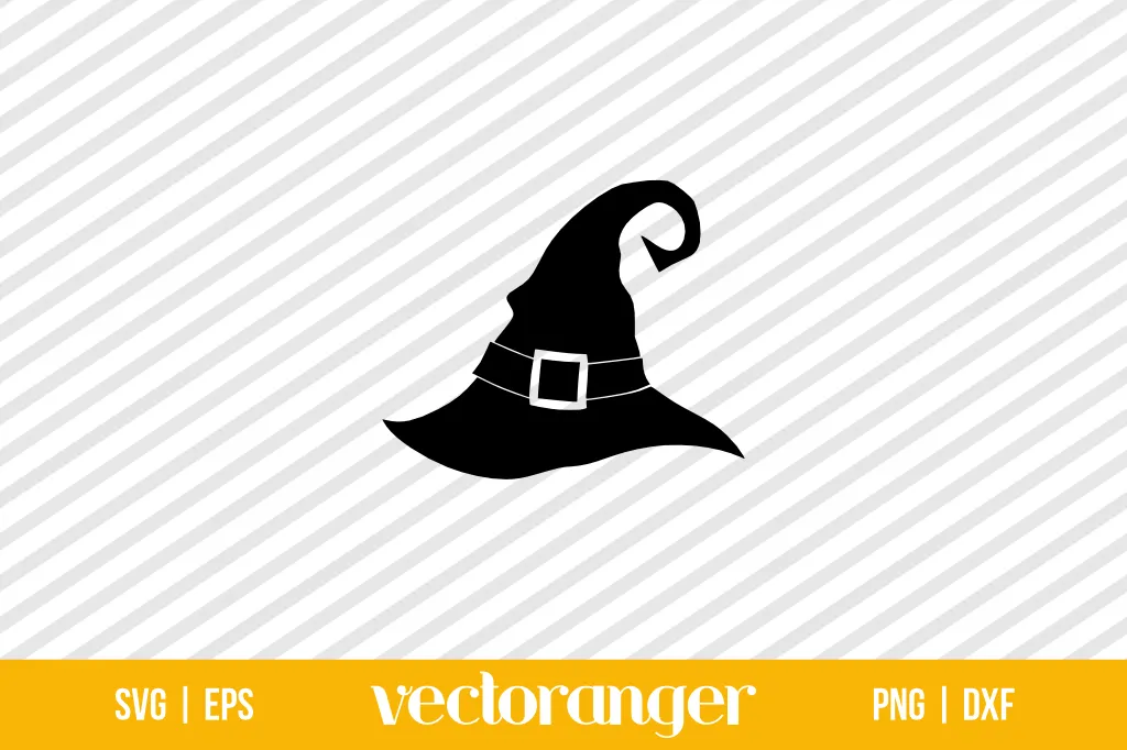 Halloween Witch Hat SVG Free 1 Halloween Witch Hat SVG Free