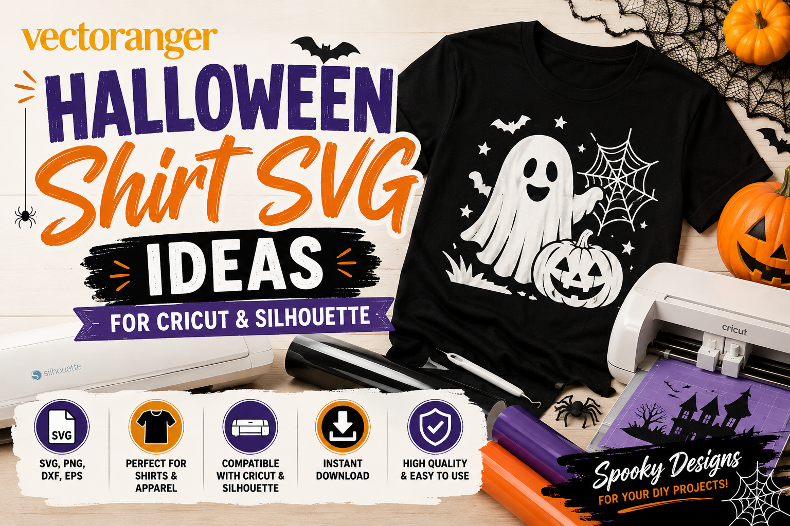 Halloween shirt SVG ideas for Cricut and Silhouette