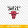 Chicago Bulls Logo SVG Free