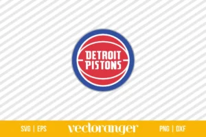Detroit Pistons Logo SVG Free