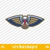 New Orleans Pelicans Logo SVG Free